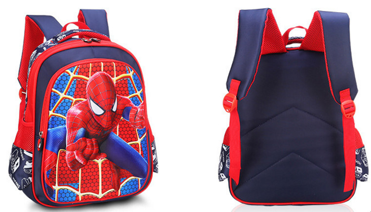 Hot Sale Elementary Student Backpack Bag Cartoon Character Schoolbag