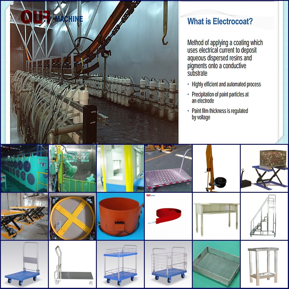 China Factory Supplier Plastic Hand Cart with Fence 300kg