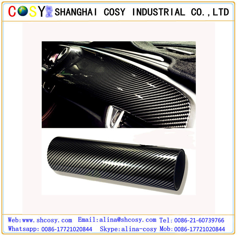 Super Quality 3D/4D/5D Carbon Fiber Vinyl for Car Wrap