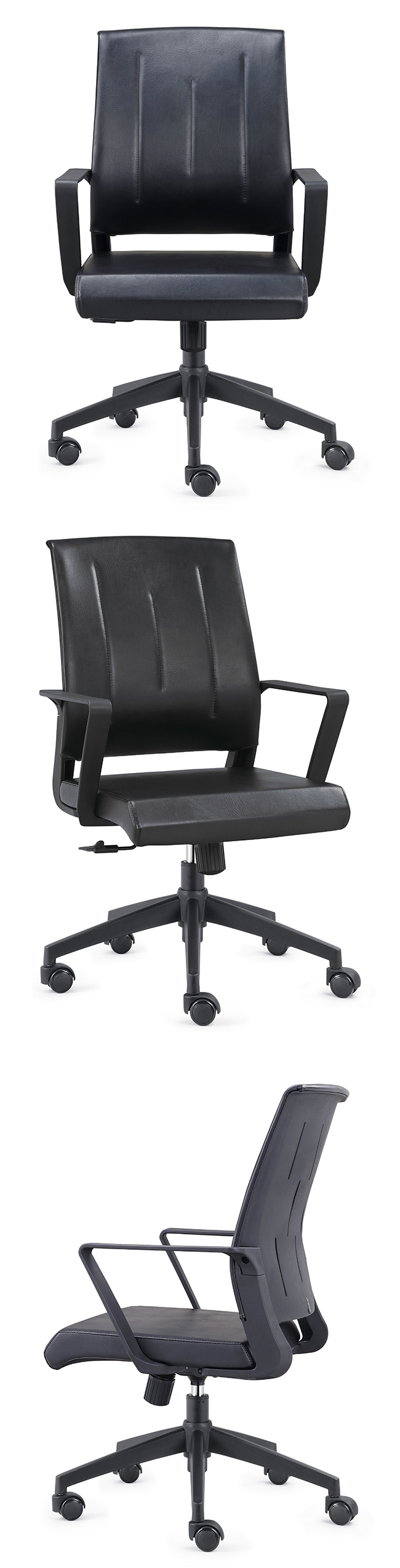 Swivel Revolving Manager PU Leather Executive Office Chair