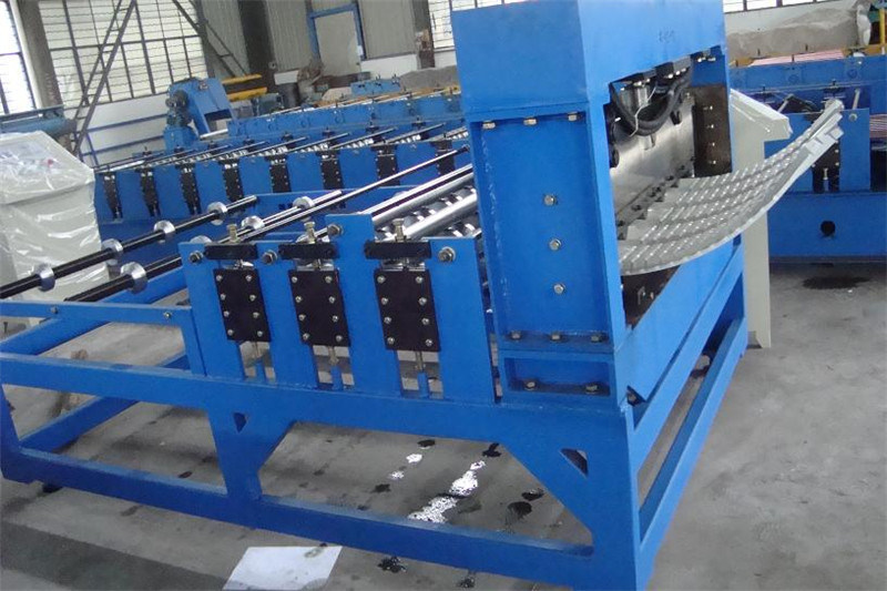 Hydraulic Steel Tile Roofing Crimping Roll Forming Machine