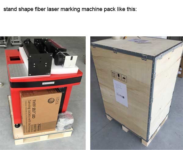 CE FDA Fiber Laser Marking Engraving Machine for Metallic