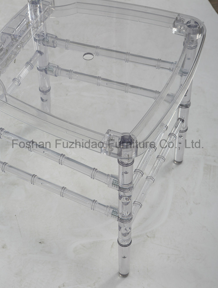 Chiavari Dining Furniture Clear Acrylic PC Wedding Chair (FD-981)