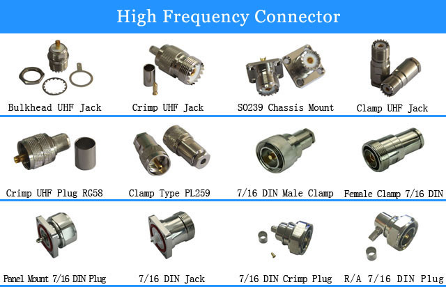 Right Angle 4 Hole Flange Mount Female Jack Waterproof SMA Connector