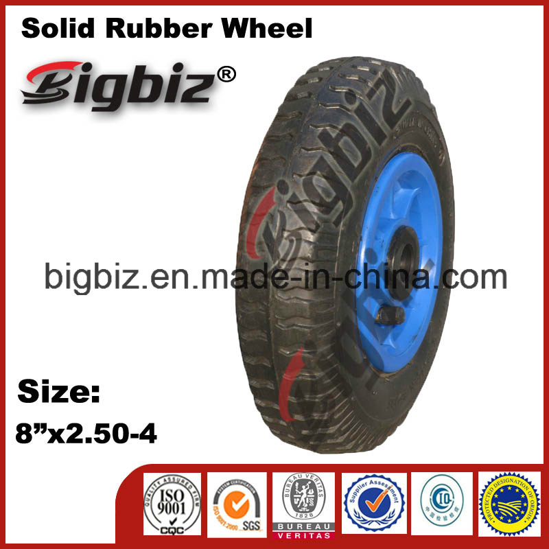 Hot Sale 3.00-8 Cart Wheel Solid Rubber Tires