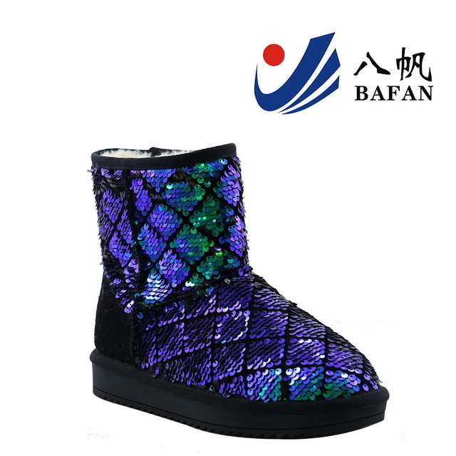 Fashion Sequin Upper Women's Snow Boots Bf1610222