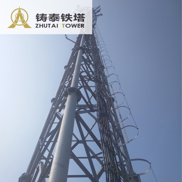 Telecommunications GSM 3-Legged Tubular Tower