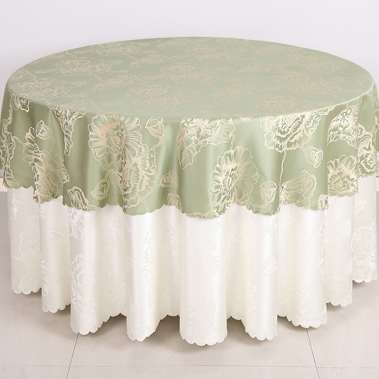 Factory Hot Sale Jacquard Style Hotel Table Cloth
