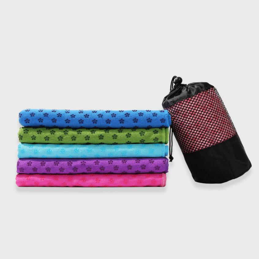 Wholesale Eco Friendly Sport Custom Non Slip Hot Microfiber Yoga Mat Towel