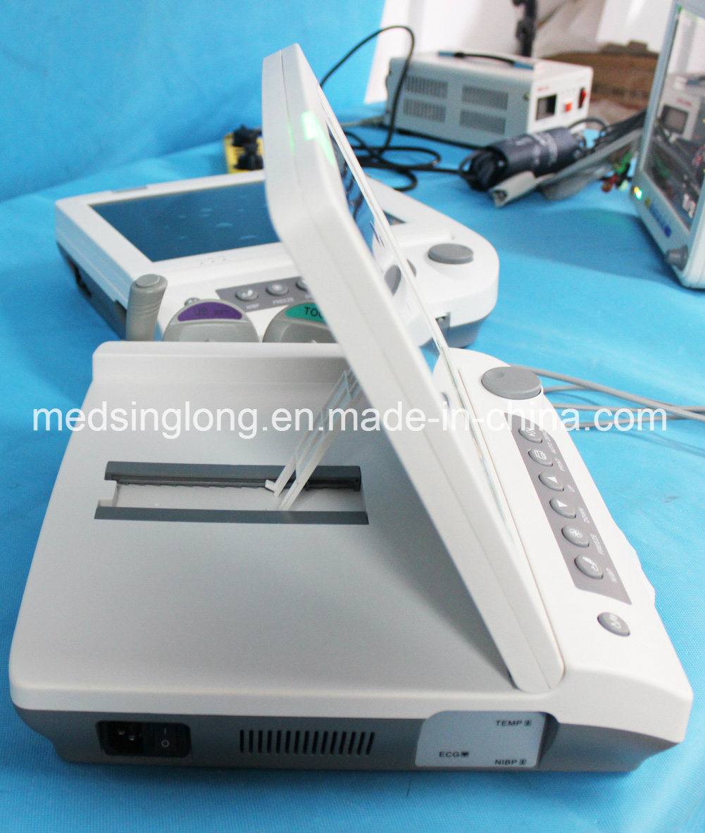 China Cheap Fetal Monitor for Monitoring Toco, Fhr, FM with 12'' Screen /Portable Maternal/Fetal Monitor - Mslmp07