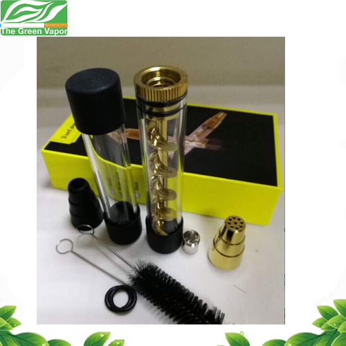 New Arrival Brass and Pyrex 7pipe Twisty Glass Blunt Smoking Pipes