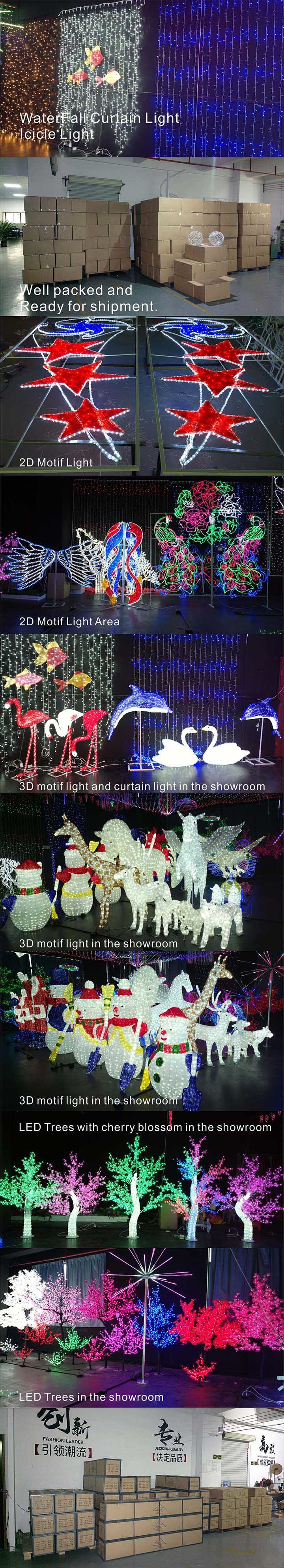 2.8m New Design Hot Sale Indoor Decoration LED Flocked Christmas Tree with Holiday Light Tree Lighting