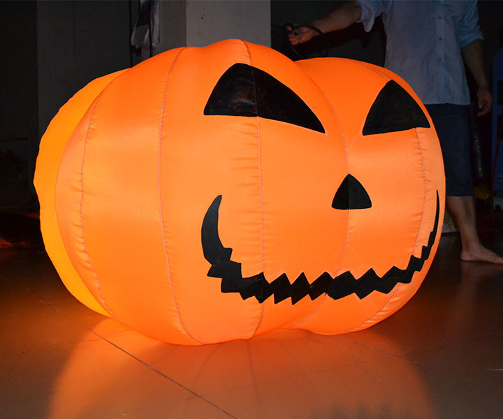 Custom Halloween Celebration Inflatable Pumpkin