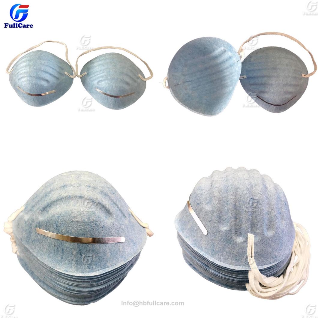 Disposable PP Meltblown Terylene Single Layer Single Elastic Nuisance Dust Mask Particulate Respirator Safety Cover