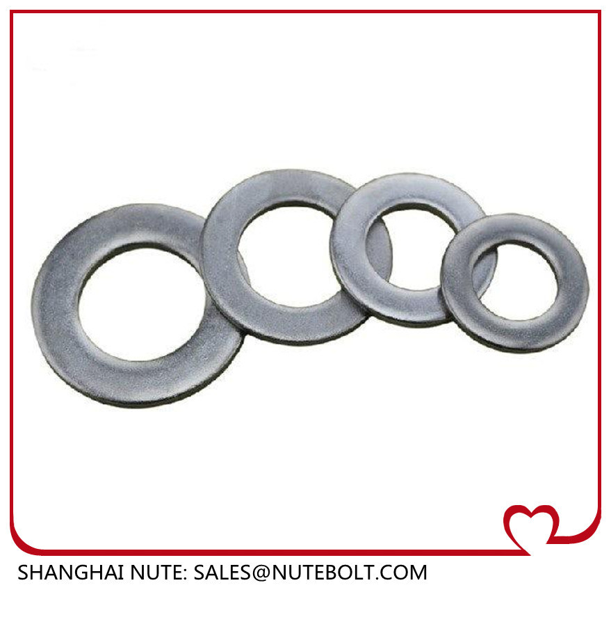 Flat Washer DIN125, DIN9021, DIN440 SAE, Uss, Stainless Steel A2 A4, and Spring Washer DIN127