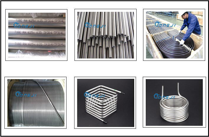 Electric Polish Stainless Steel Seamless Tube for Food Industry