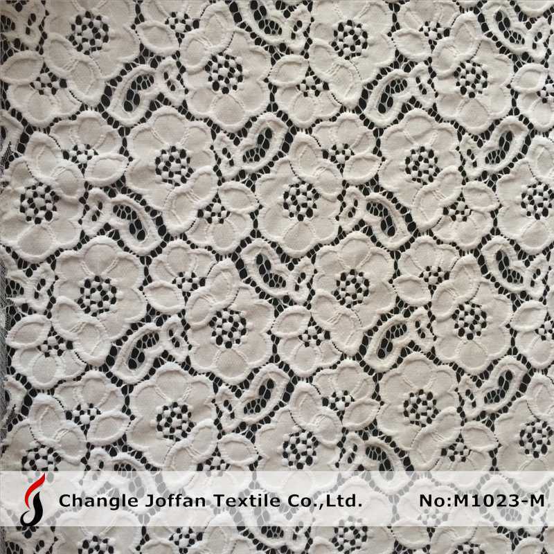 Thick Cotton Floral Lace for Sale (M1023-M)