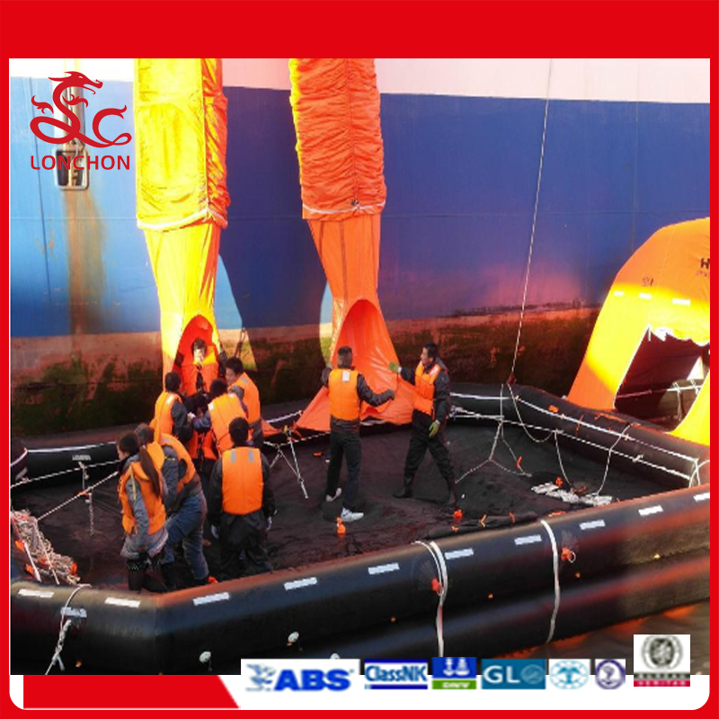 China Vertical Passage Single Chute Marine Evacuation System