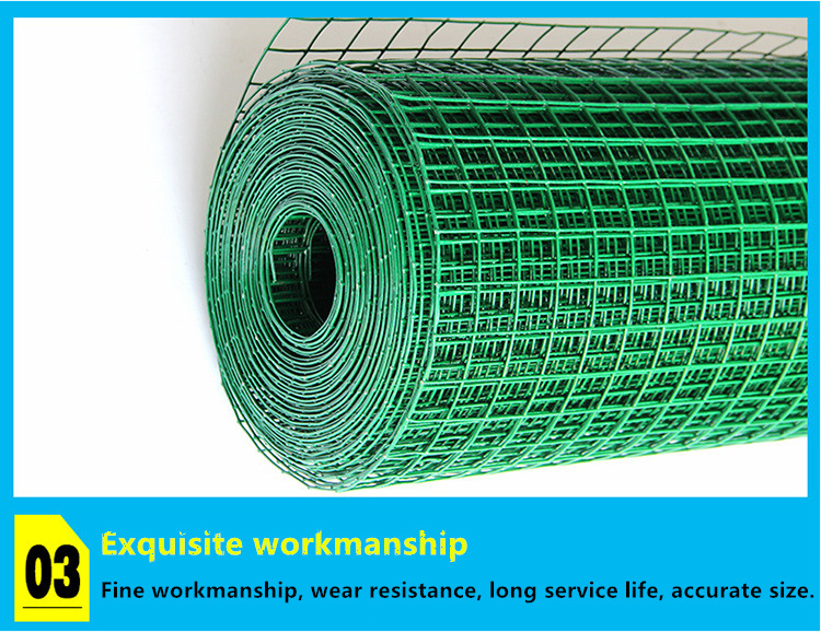 PVC-Coated Welded Wire Mesh for Fence Supplier