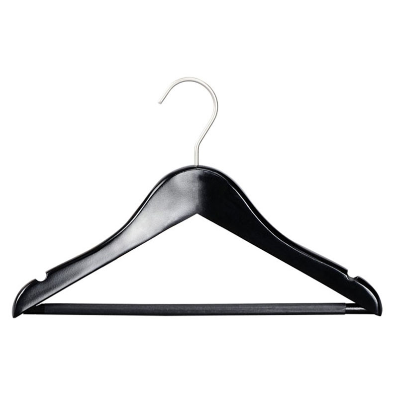 Wooden Kids Hangers with Silver Metal Hook