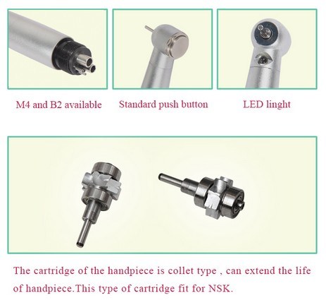 High Speed Kavo LED Handpiece with Integrated E-Generator