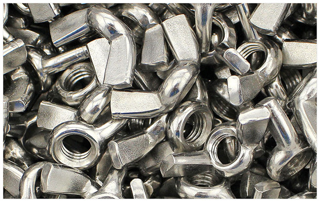 Stainless Steel 304 A2-70 Round Nose Wing Nut