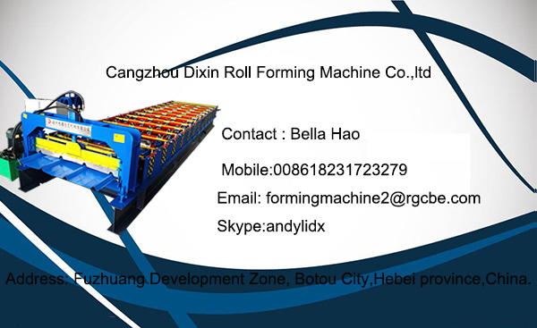 Cold Roll Forming Bending Machine Made in China