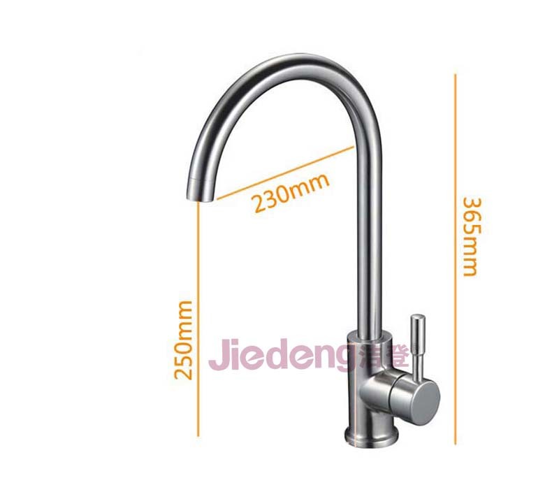 SUS304 Stainless Steel Drinking Water Kitchen Faucet (SS06)