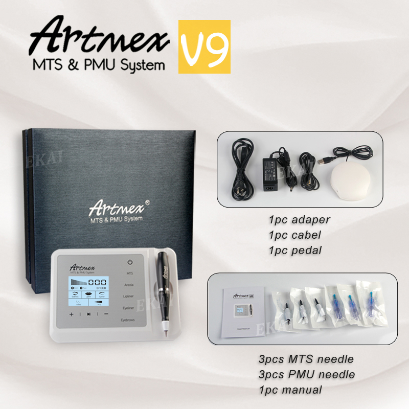 Multifunctional Digital Semi Permanent Makeup Tattoo Machine Artmex V9