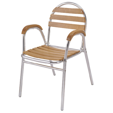 Wholesale Patio Furniture Teak Wood Slats Chair (DC-06310)