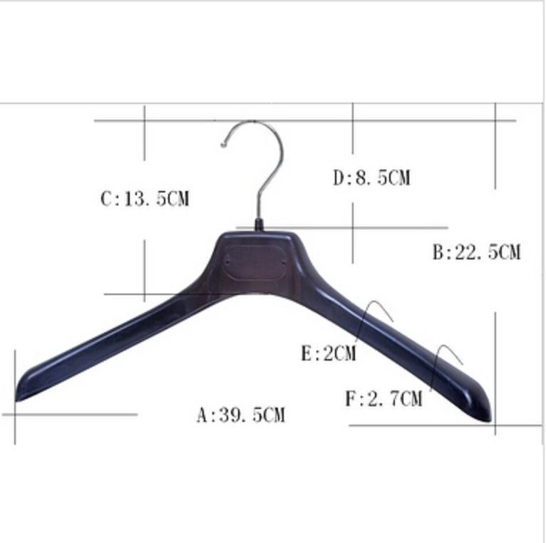 Plastic Suit Hanger with Metal Hook