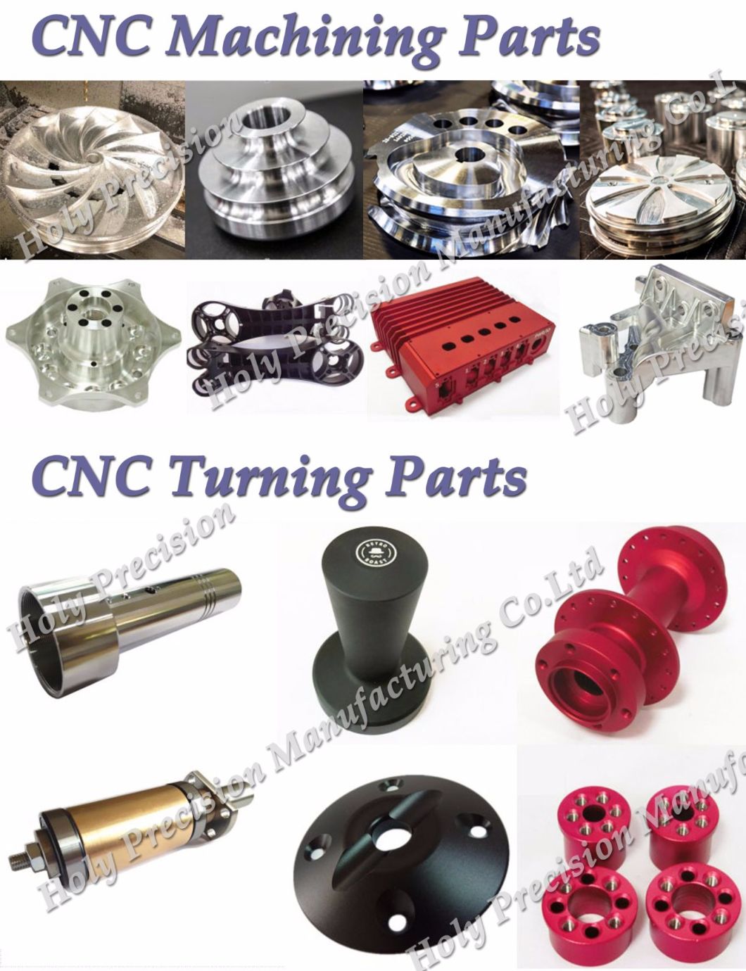 High Quality Precision Custom Aluminum Metal CNC Turning Lathe Machine Parts