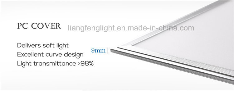 China Professional Factory 300*300 300*600 600*600 300*1200 600*1200 Embeded Flat LED Office Panel Light
