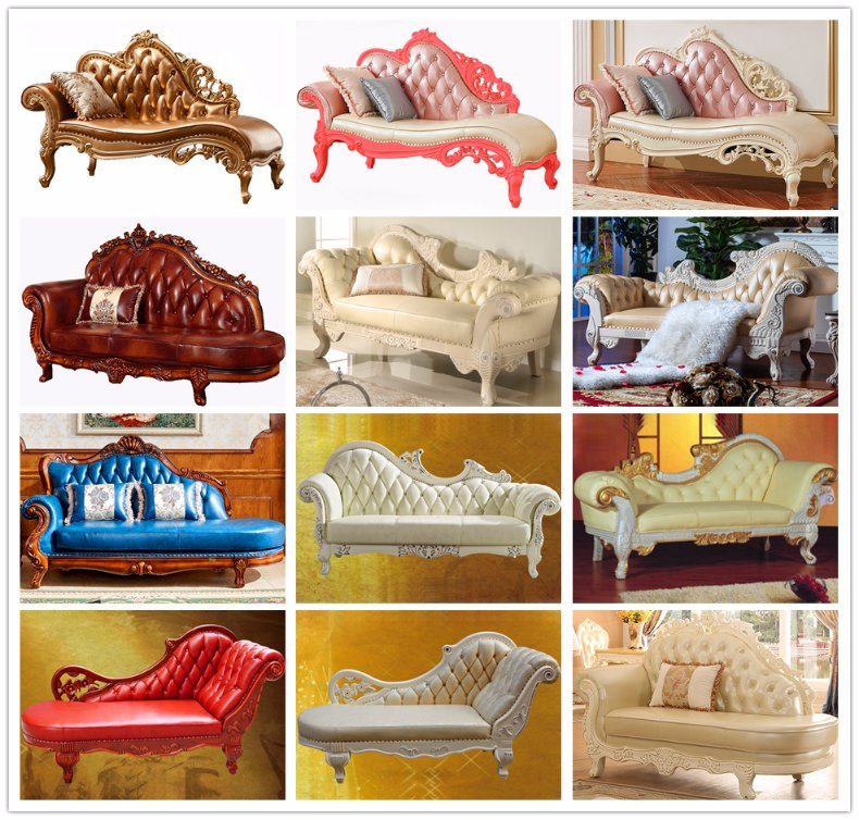 Fabric Sofa Chair / Chaise Lounge (98B)