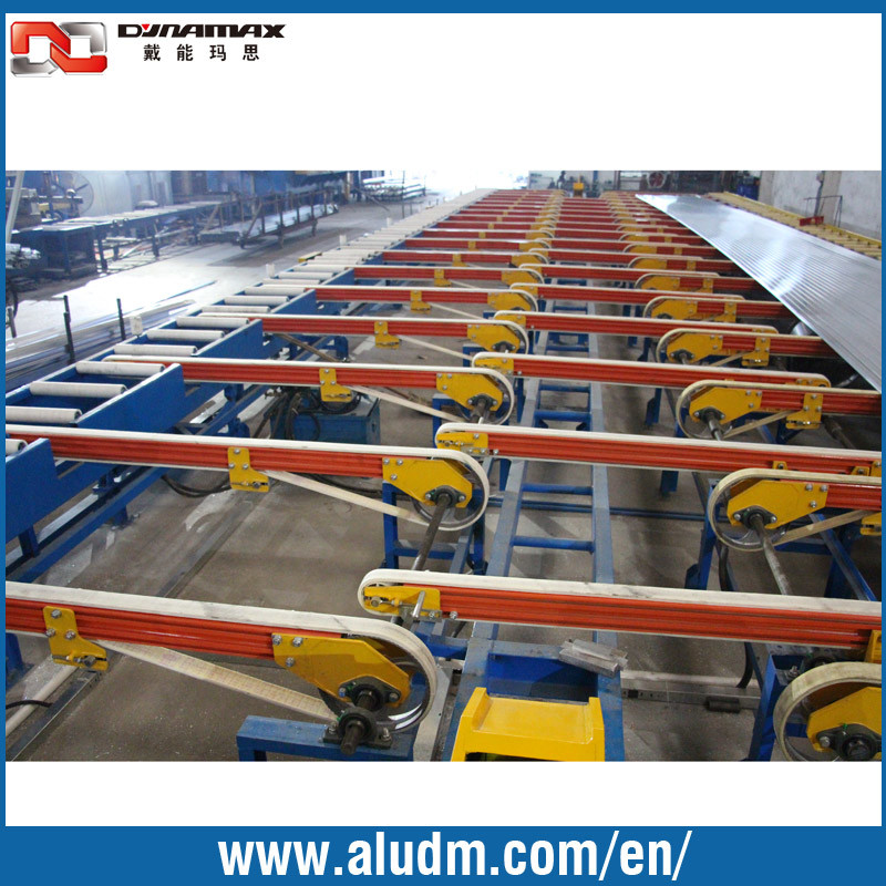 Energy Saving Aluminum Extrusion Machine in Profile Cooling Tables