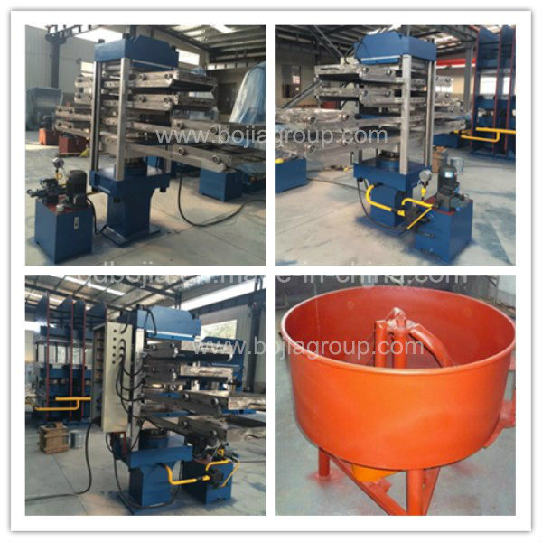 Floor Tile Vulcanizing Machine, Rubber Tile Making Machine