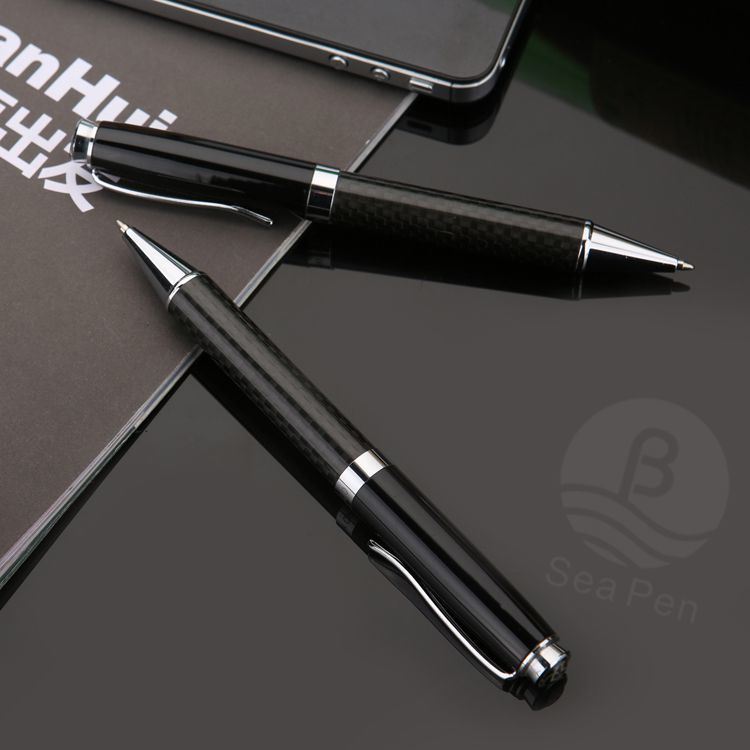 Black Business Gift Metal Turning Ballpoint Pen