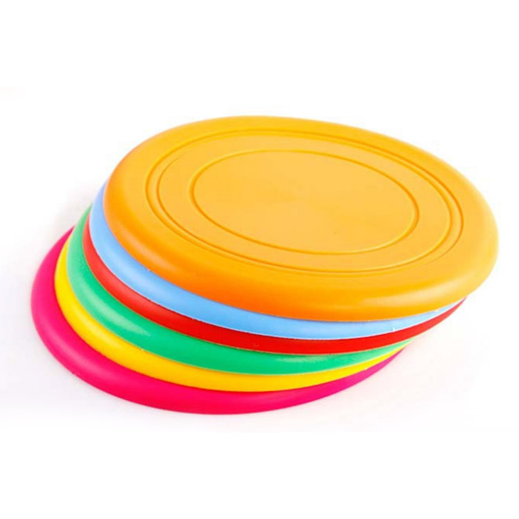 Pet Toy Silicone Dog Frisbee Toy Bite-Resistant Pet Dog Toy Trainer Factory Wholesale