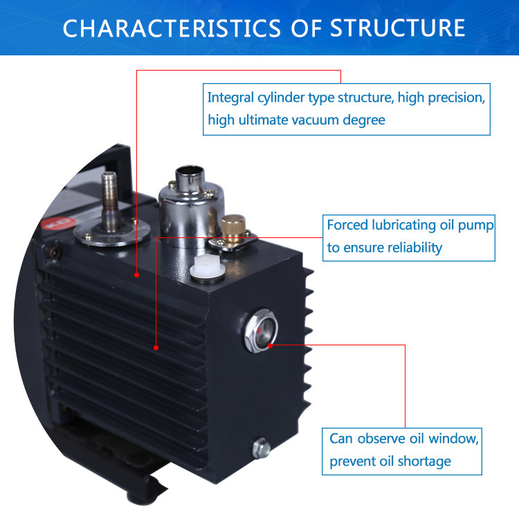 Hot Sale Multi-Purpose Mini Electric Rotary Vane Vacuum Pump