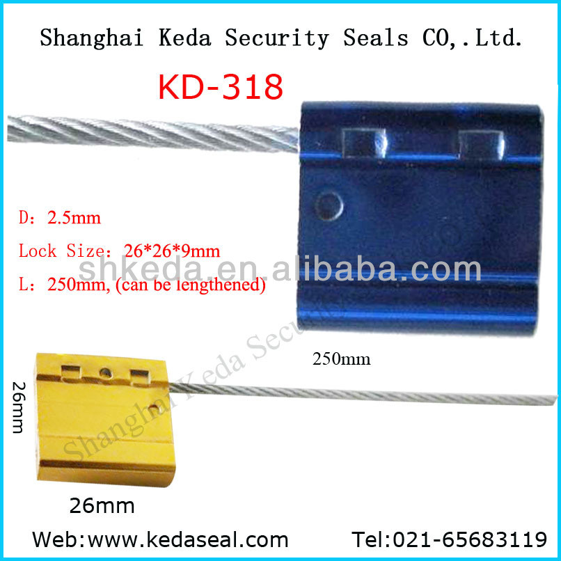 Cable Seal, Cargo Seal for Rail Car Doors, Containers (KD-311)