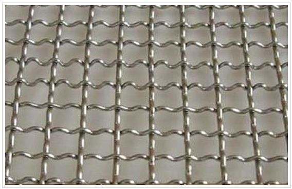 Square Mesh Galvanized Crimped Woven Wire Mesh