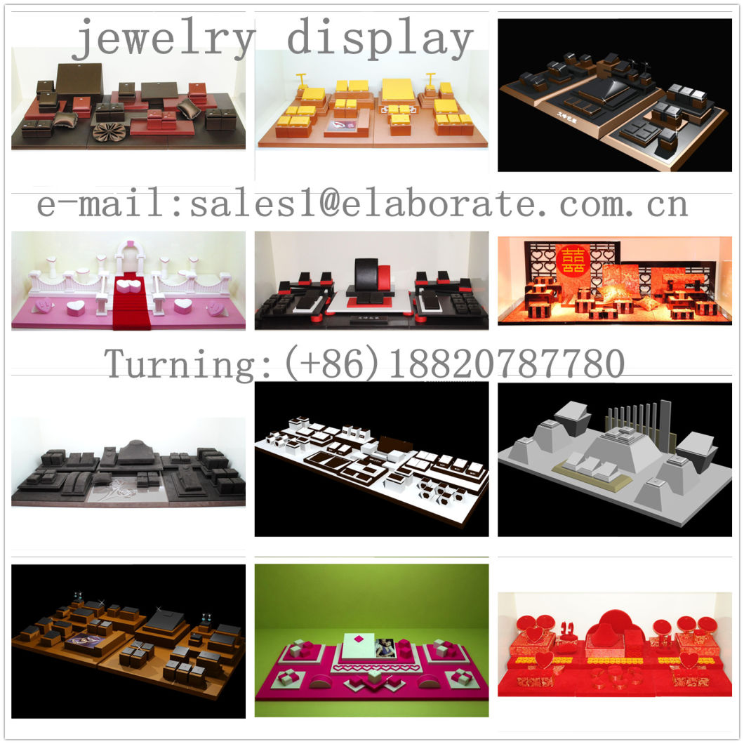 Pop Jewelry Display Customized Handmade Wooden Jewellry Display
