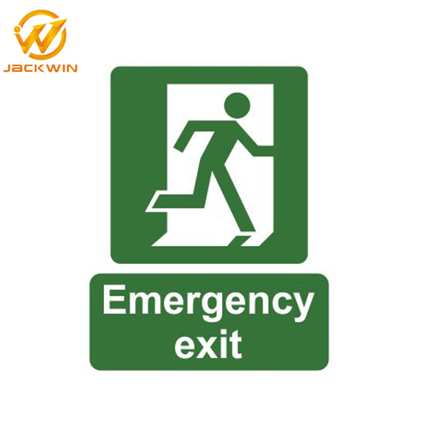 Traffic Safety Plastic Signs/Accessible Fire Exit Emergency Signs