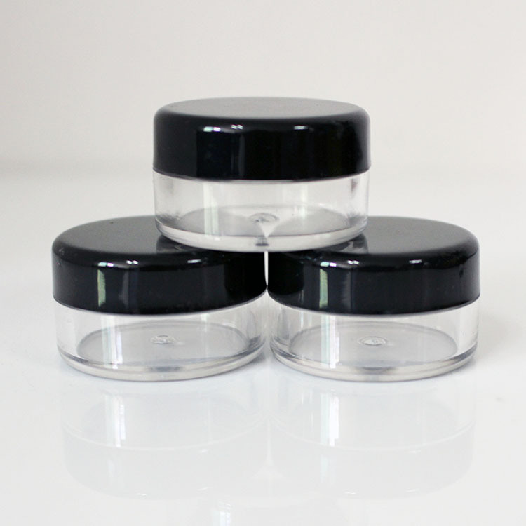 10ml Clear Sample Cream Jars for Cosmetics