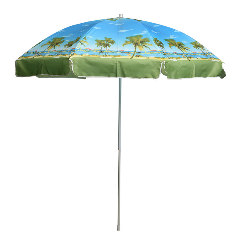 Manual Open Printing Sun Umbrella (JS-043)