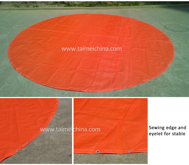 PE Tarp Winter Inground Pool Covers