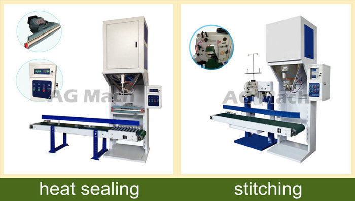 Pneumatic Heat Sealing Rice Granules Packing Machine