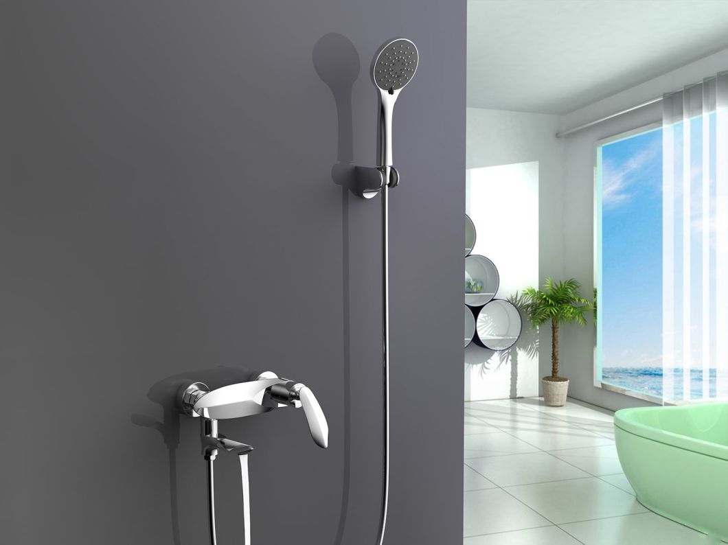 New Design Single Handle Zf-0130 Brass Shower Set