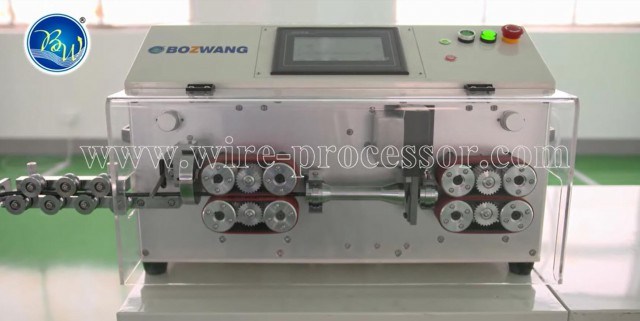 Boziwang Computerized Cutting and Stripping Machine for 50 Sq. mm Cable