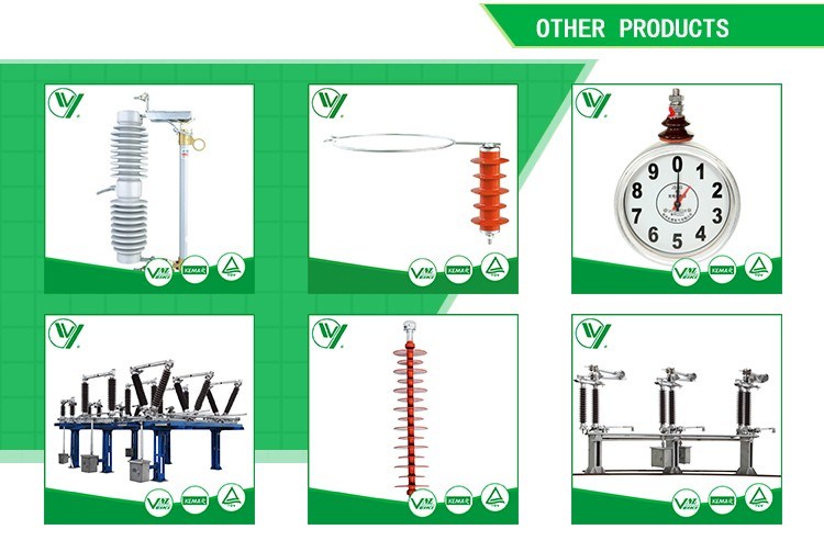 0.25-500kv Composite Zinc Oxide Gapless Arrestor Surge Protection Device